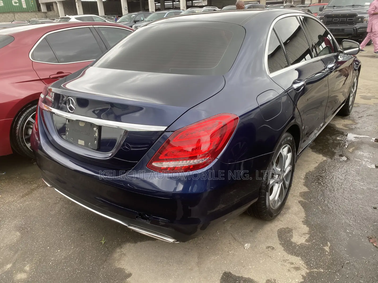 Mercedes-Benz C300 Base AWD 4Matic Sedan (2.0L 4cyl 7A) 2015 Blue