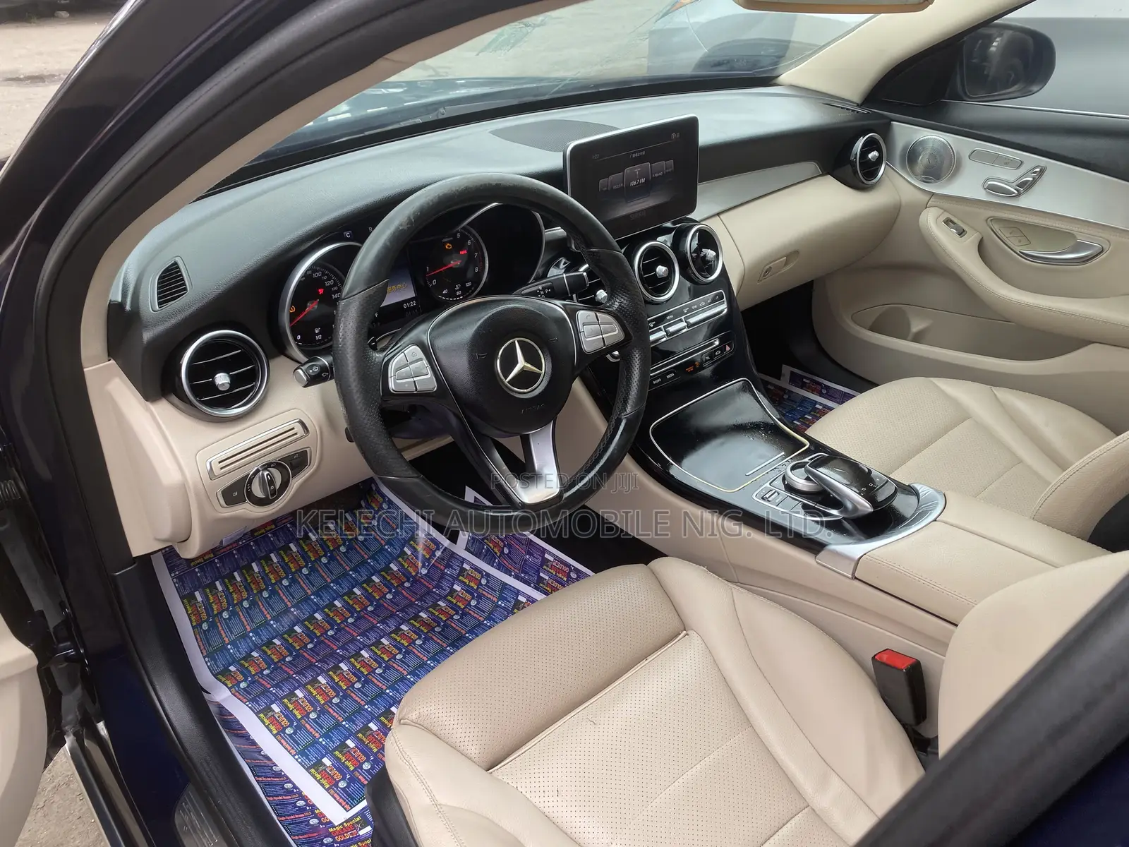 Mercedes-Benz C300 Base AWD 4Matic Sedan (2.0L 4cyl 7A) 2015 Blue