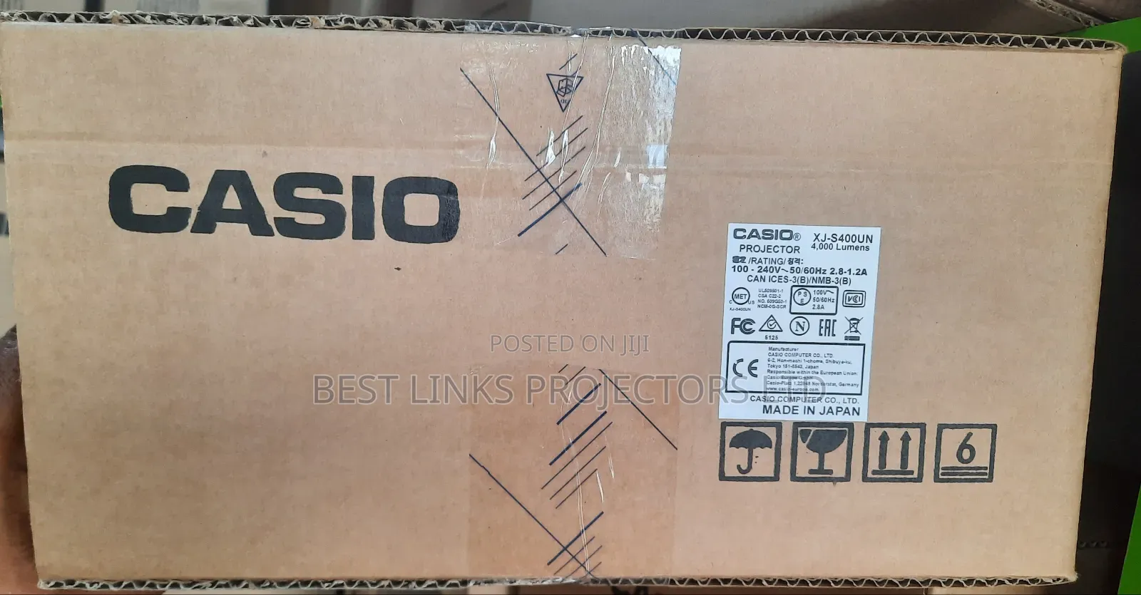 Casio 4000 Lumens Lamp Free Projector