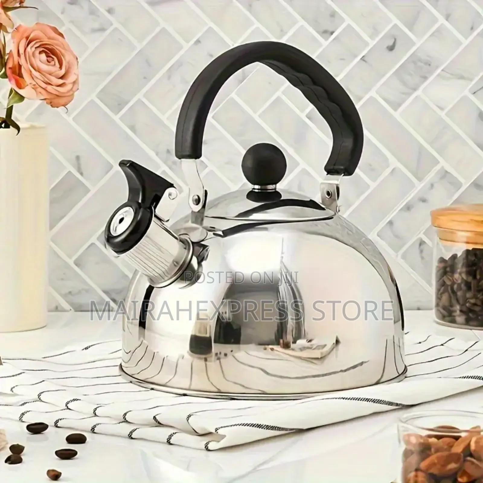 Shaon 5.0litres Stainless Steel Whistling Kettle