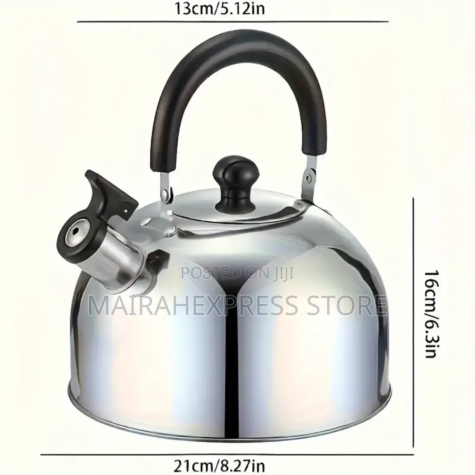Shaon 5.0litres Stainless Steel Whistling Kettle