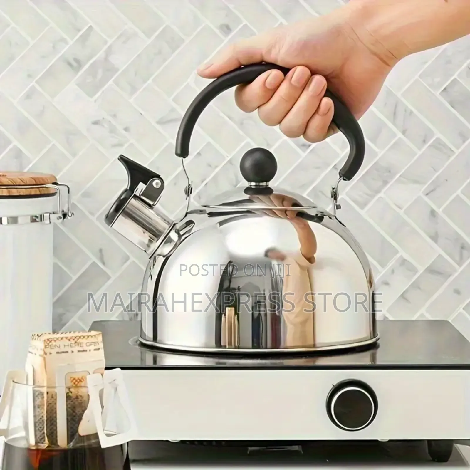 Shaon 5.0litres Stainless Steel Whistling Kettle
