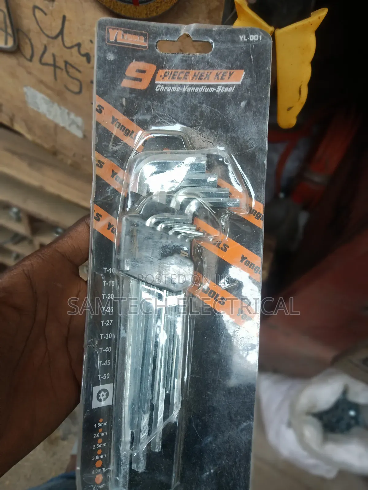 Set of Allen Key of All Sizes