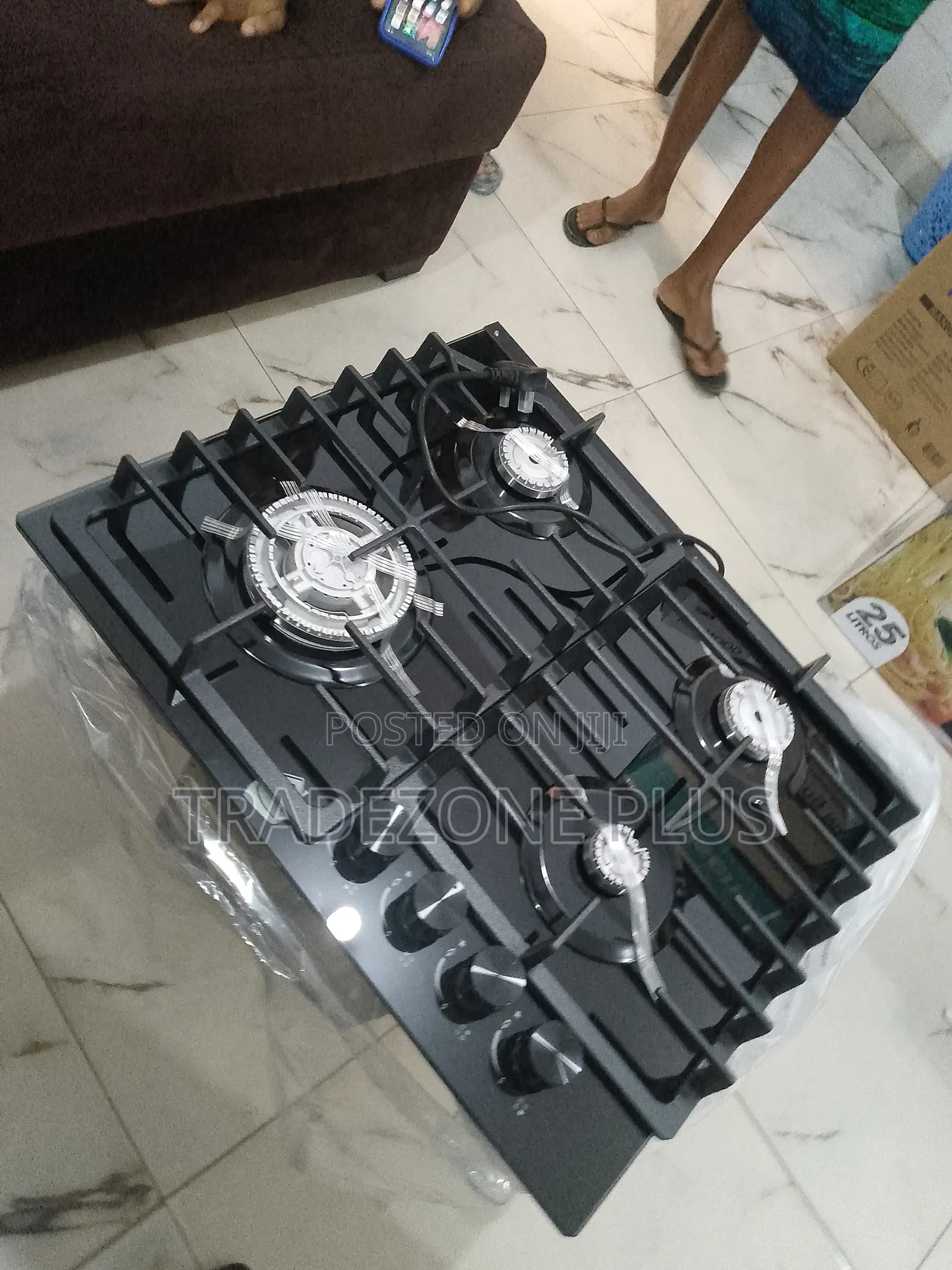 Homestar Mg‐4605 Luxury 4 Burner Inbuilt Cooker