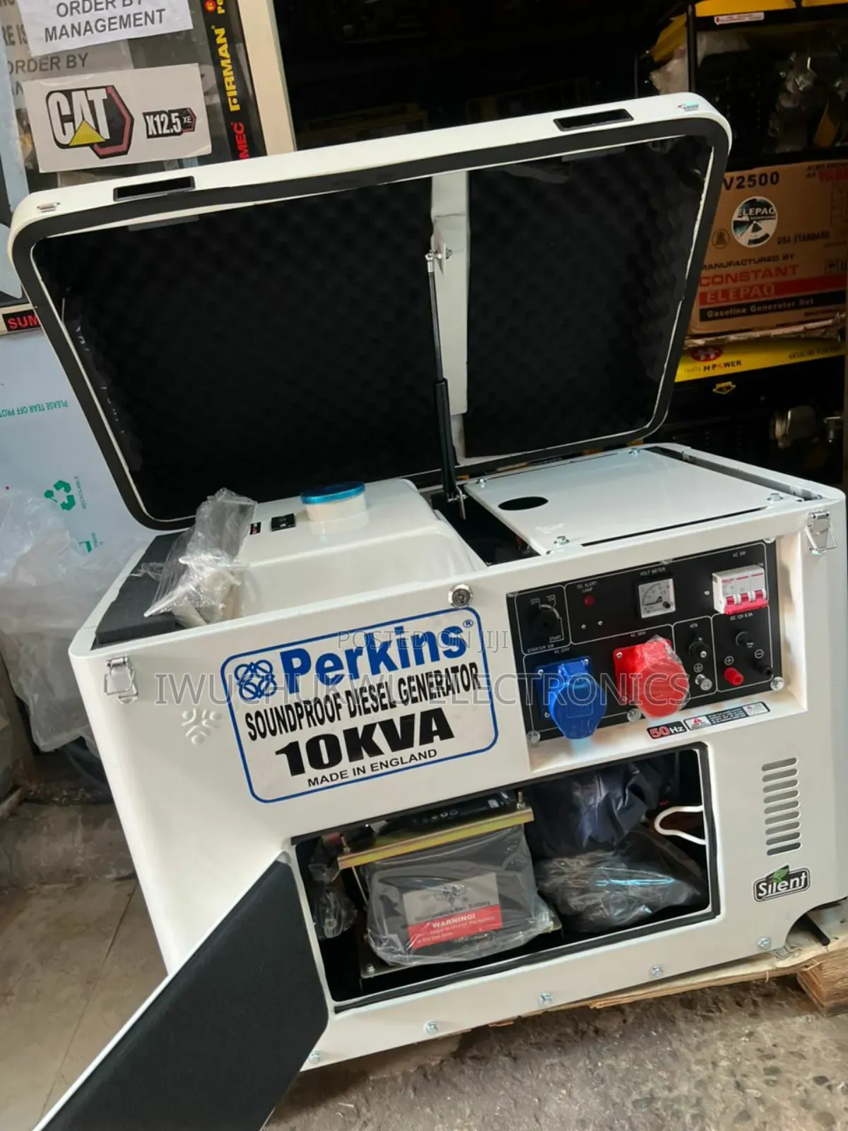 Perkins 10kva Three Phase Diesel Soundproof Generator