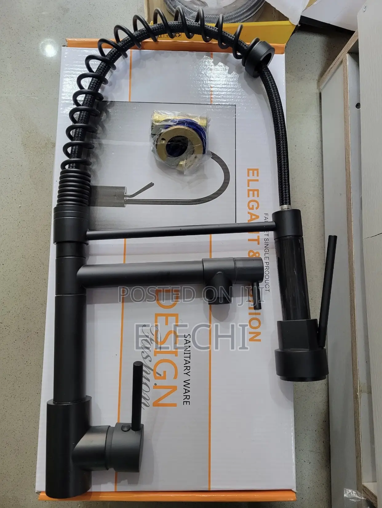 Sink Mixer Tap Black