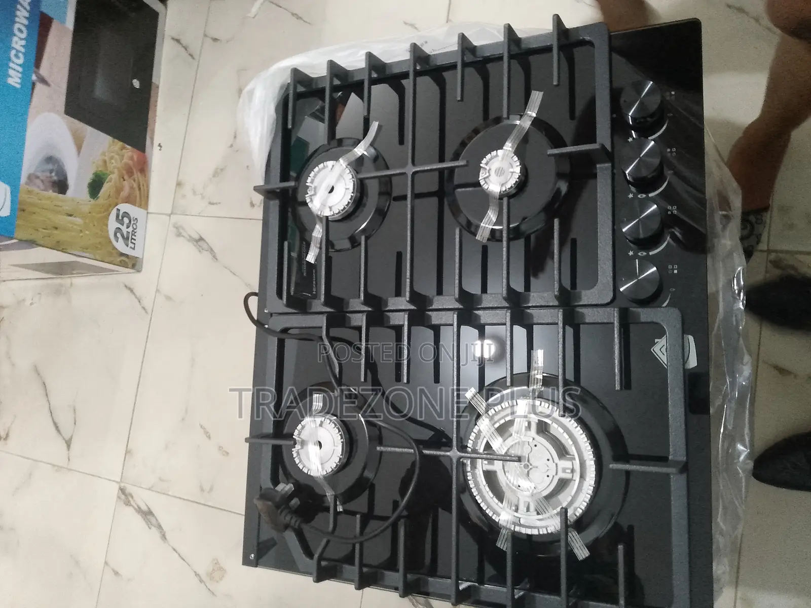 Homestar Mg‐4605 Gourmet Series Built-in 4 Burner Hob