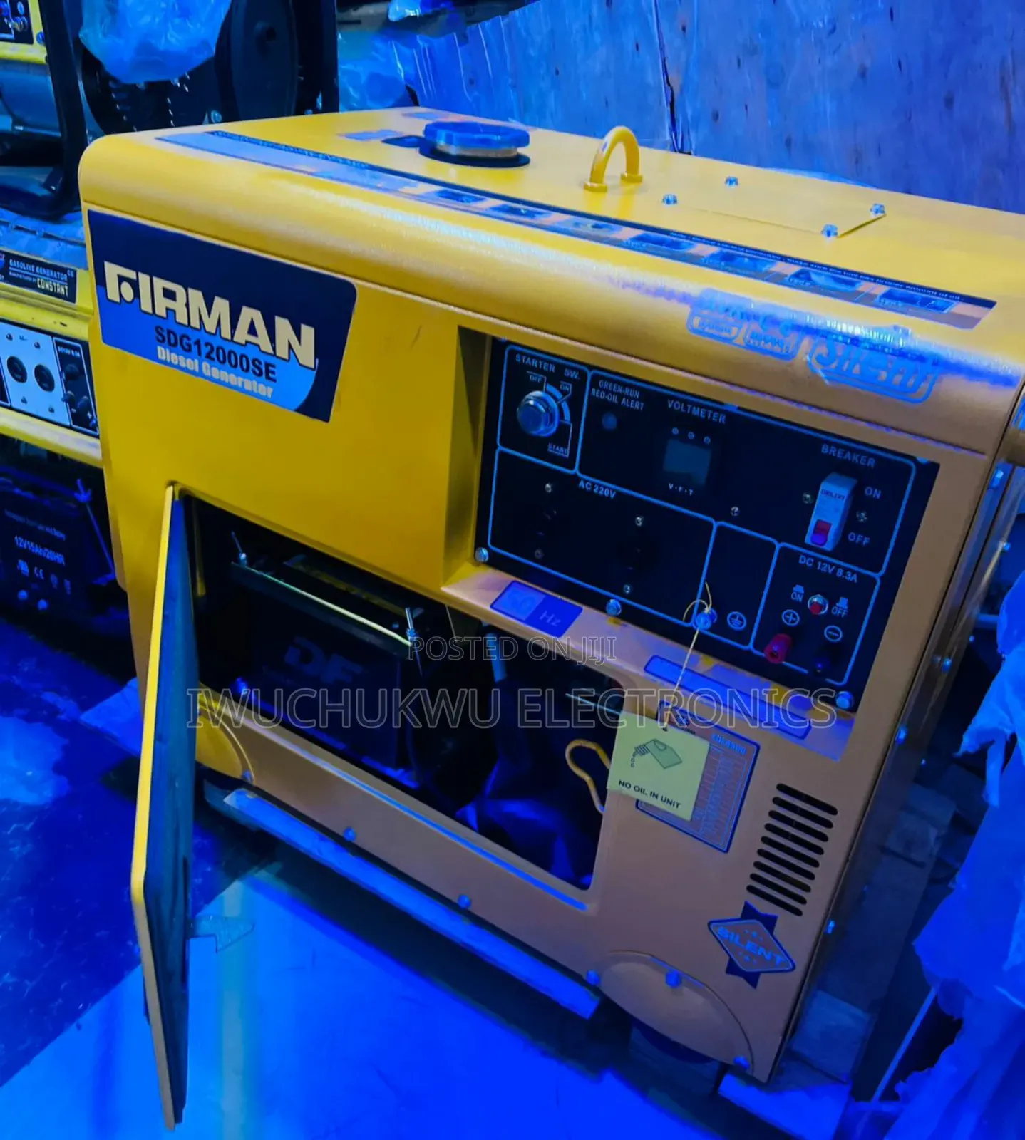 Firman 10kva Soundproof Copper Generator (1 Year Warranty)