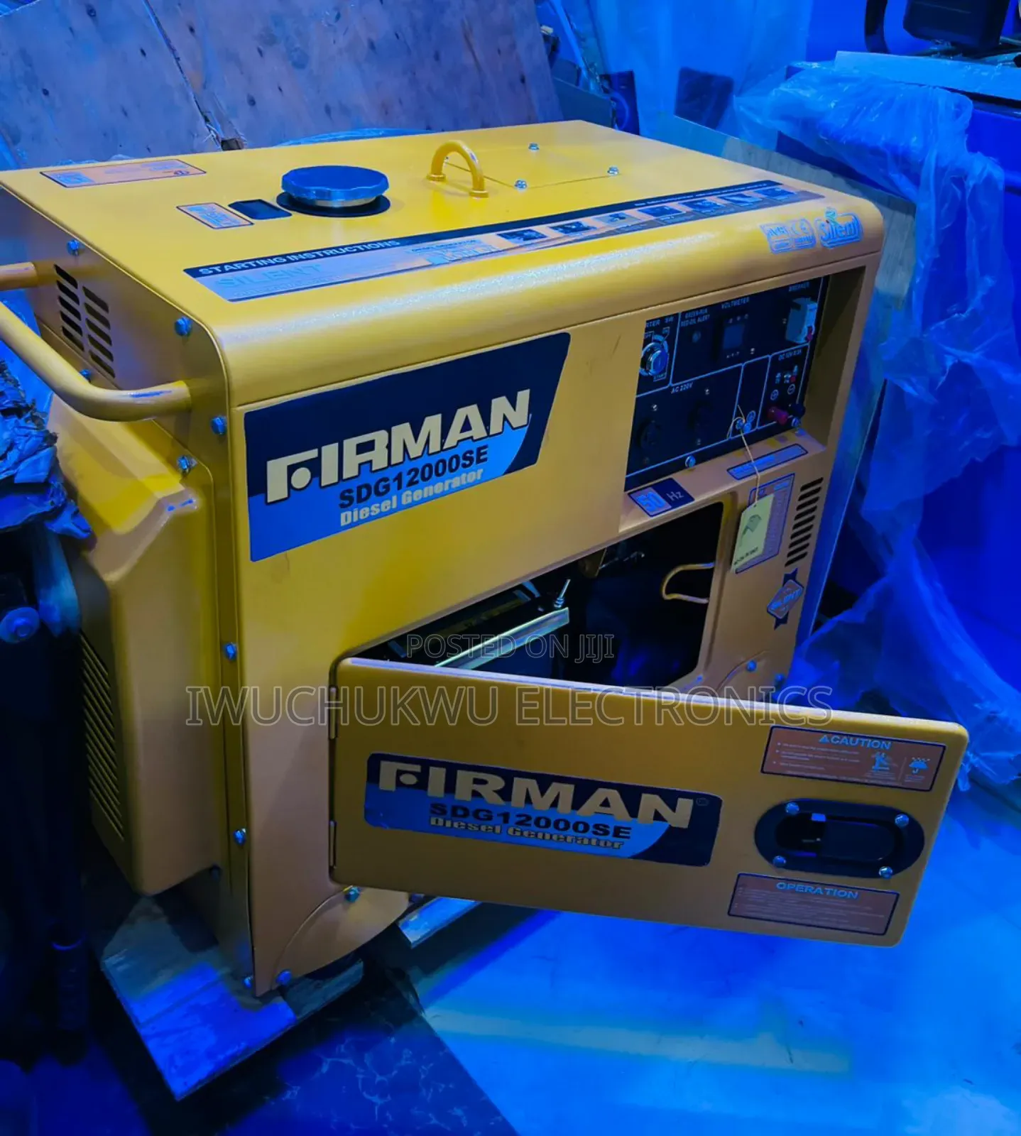 10kva Firman Sdg12000se Diesel Soundproof Generator (Copper)