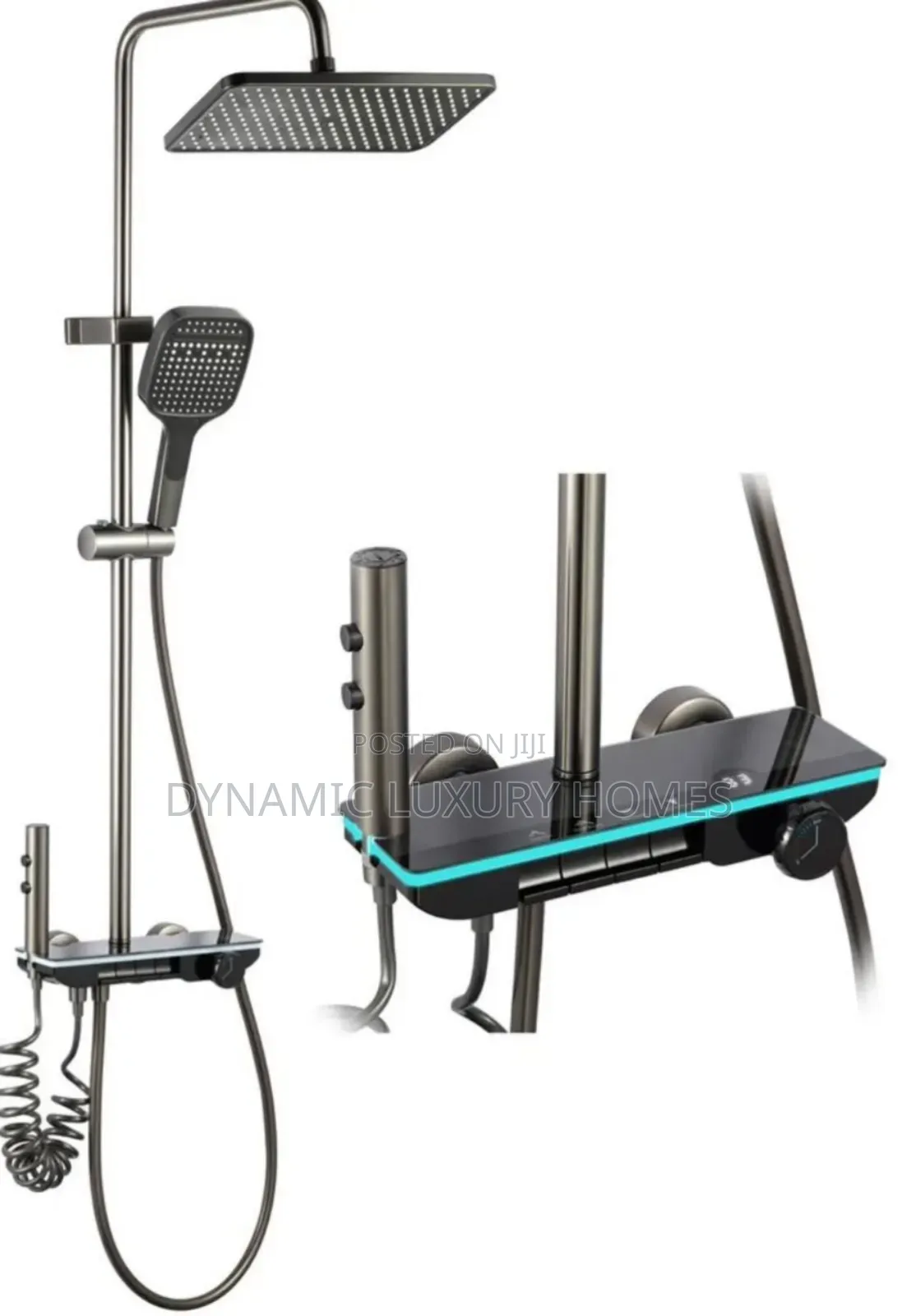 Luxury England Digital Standing Shower Mixer Hot and Cold
