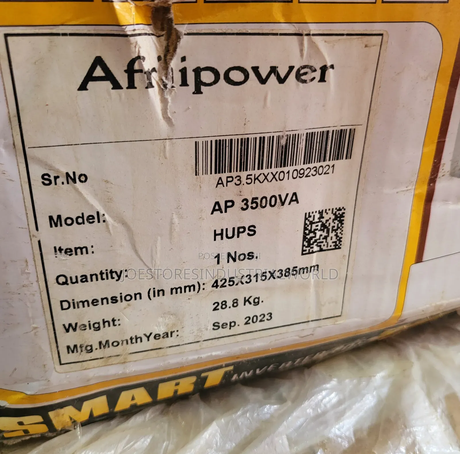Afripower India Inverter 3.5kva 48v