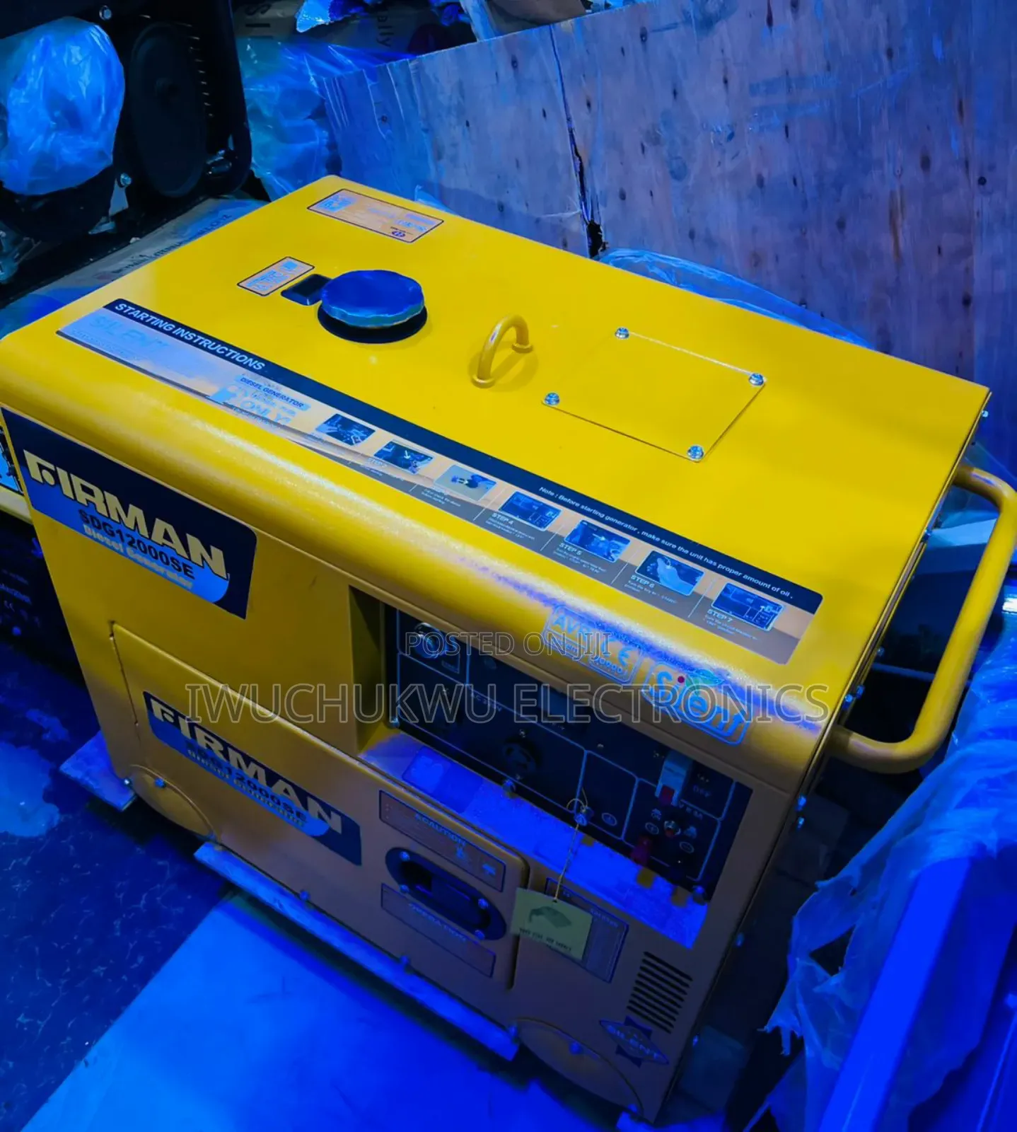 New Model Firman Sdg12000se 10kva Diesel Generator