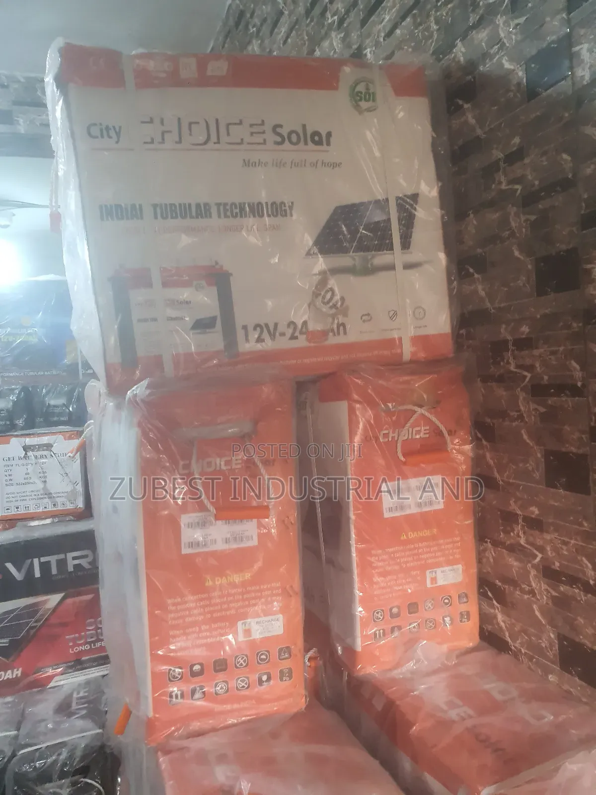 Choice Solar Tubular Battery 240ah 12v