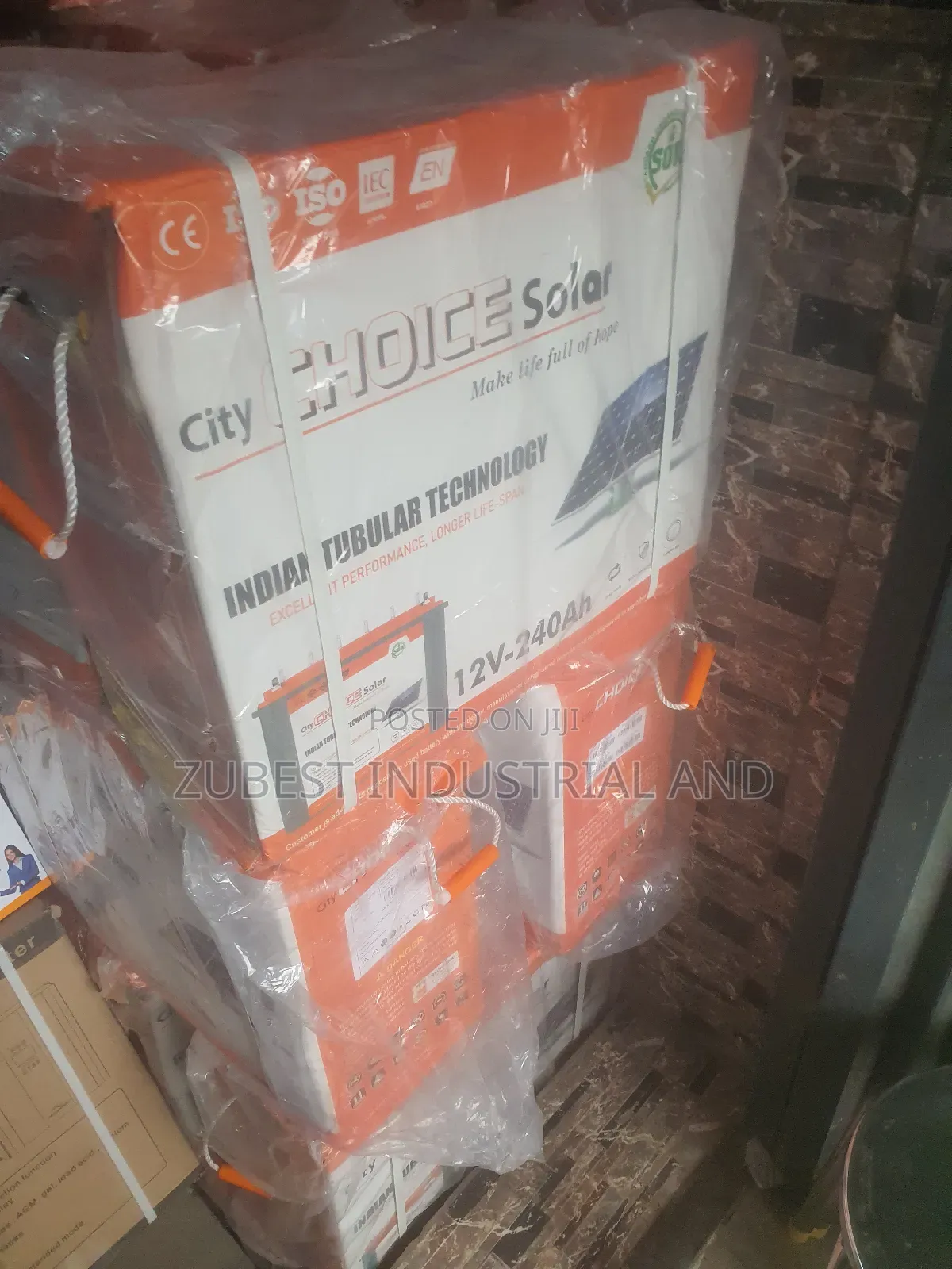 Choice Solar Tubular Battery 240ah 12v