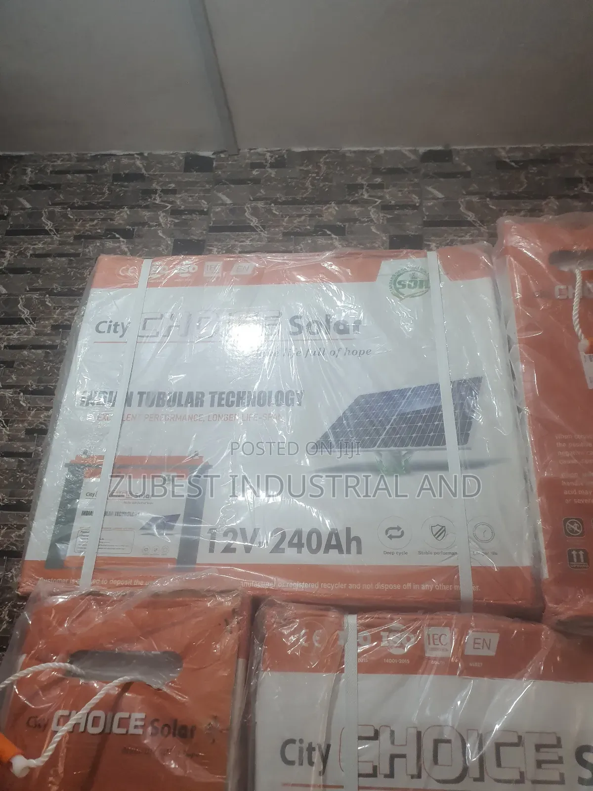 Choice Solar Tubular Battery 240ah 12v