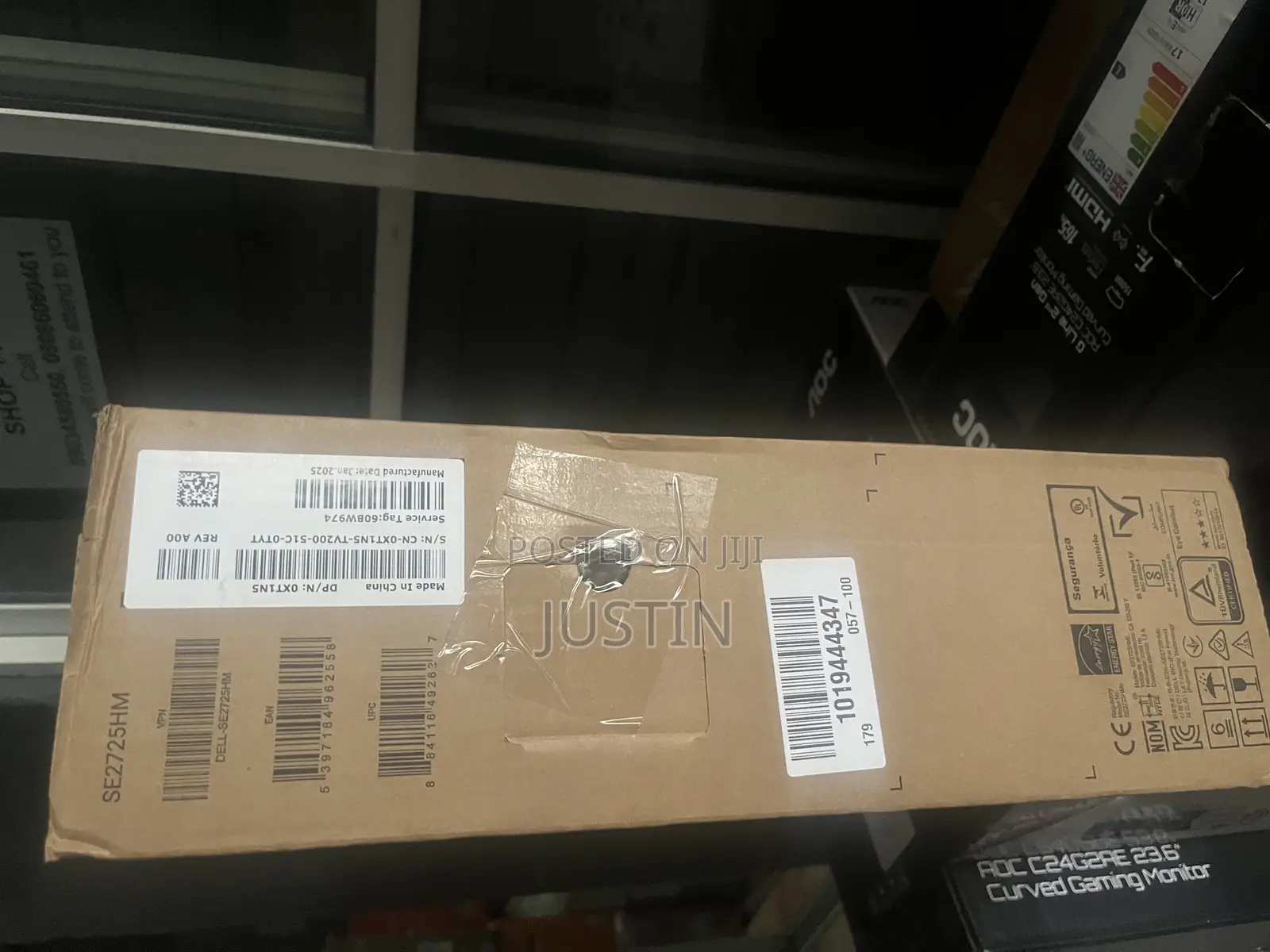 Dell Se2725hm 27 Inch Full Hd Monitor - Black
