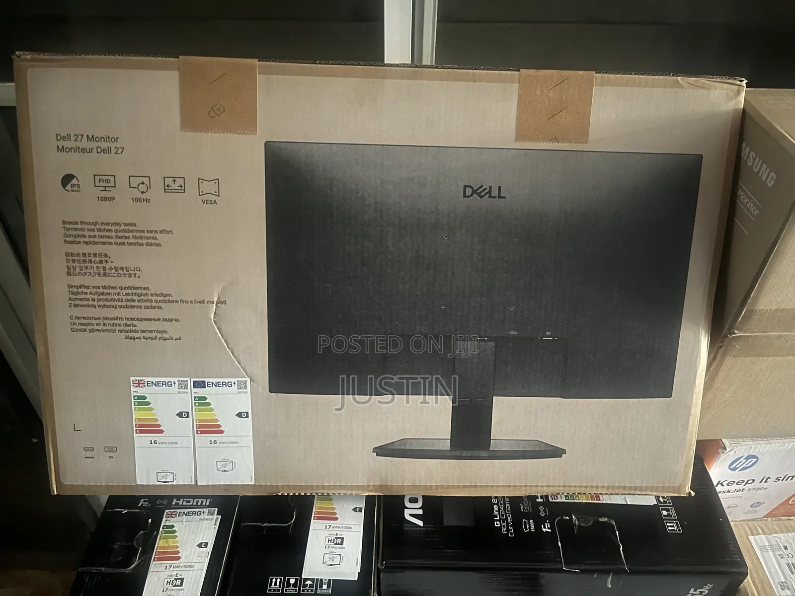 Dell Se2725hm 27 Inch Full Hd Monitor - Black