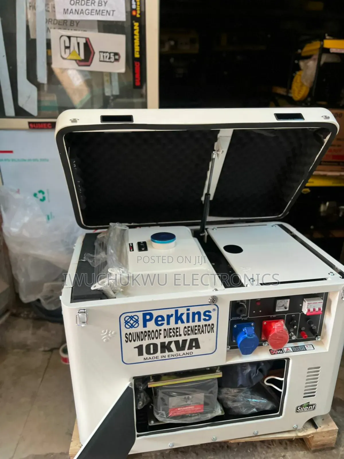 Perkins 10kva Diesel Soundproof Generator (Made In England)