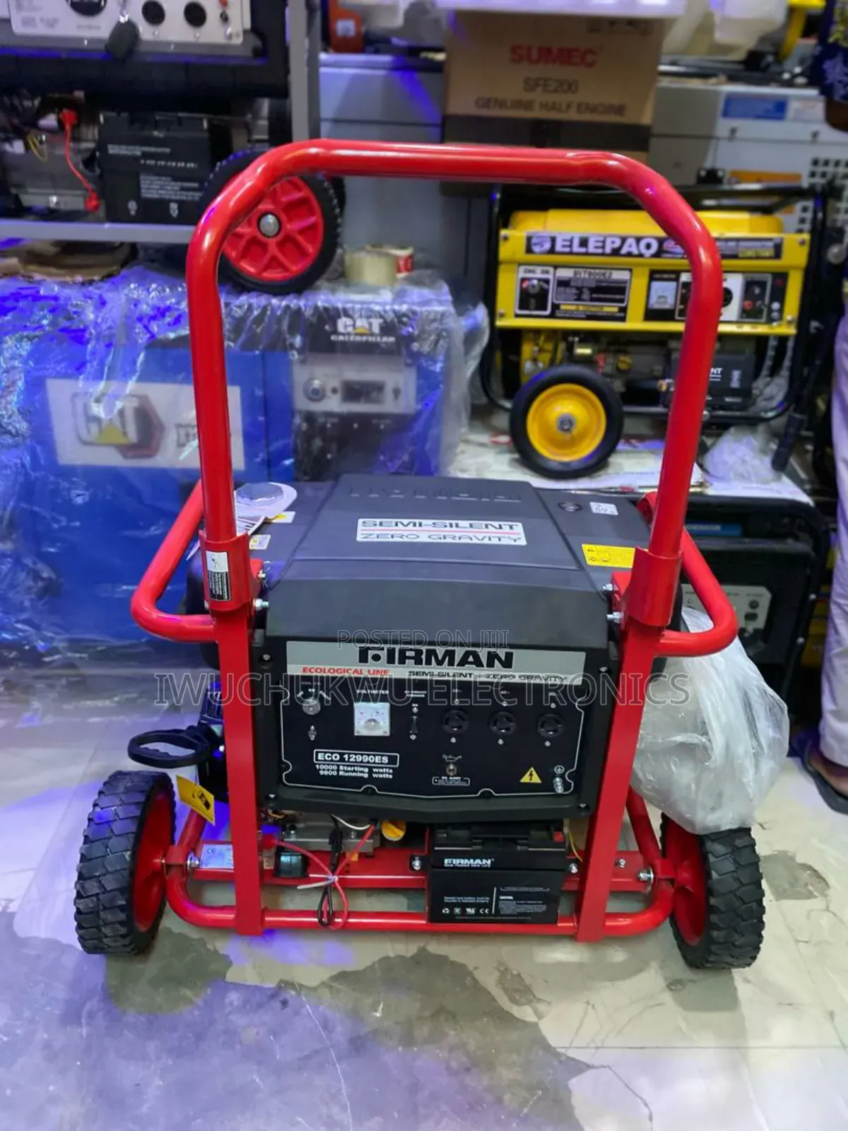 10kva Firman Eco12990es (100% Copper With Engravement)