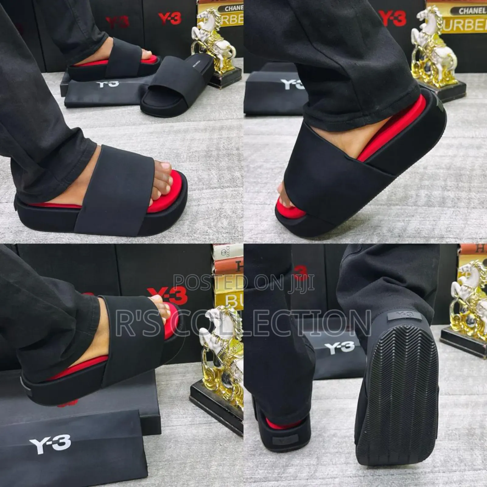 Y,3 Unisex Fashion Slippers