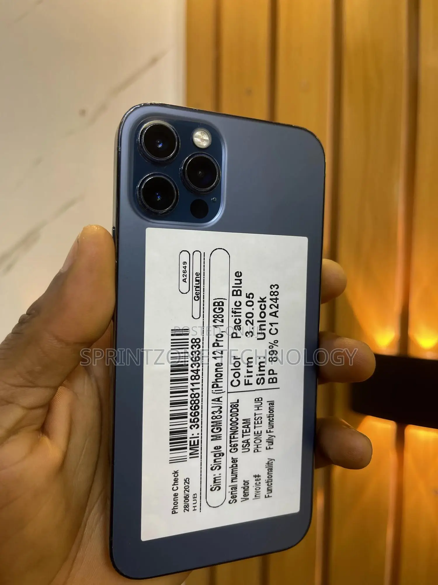 Apple iPhone 12 Pro 128 GB Blue