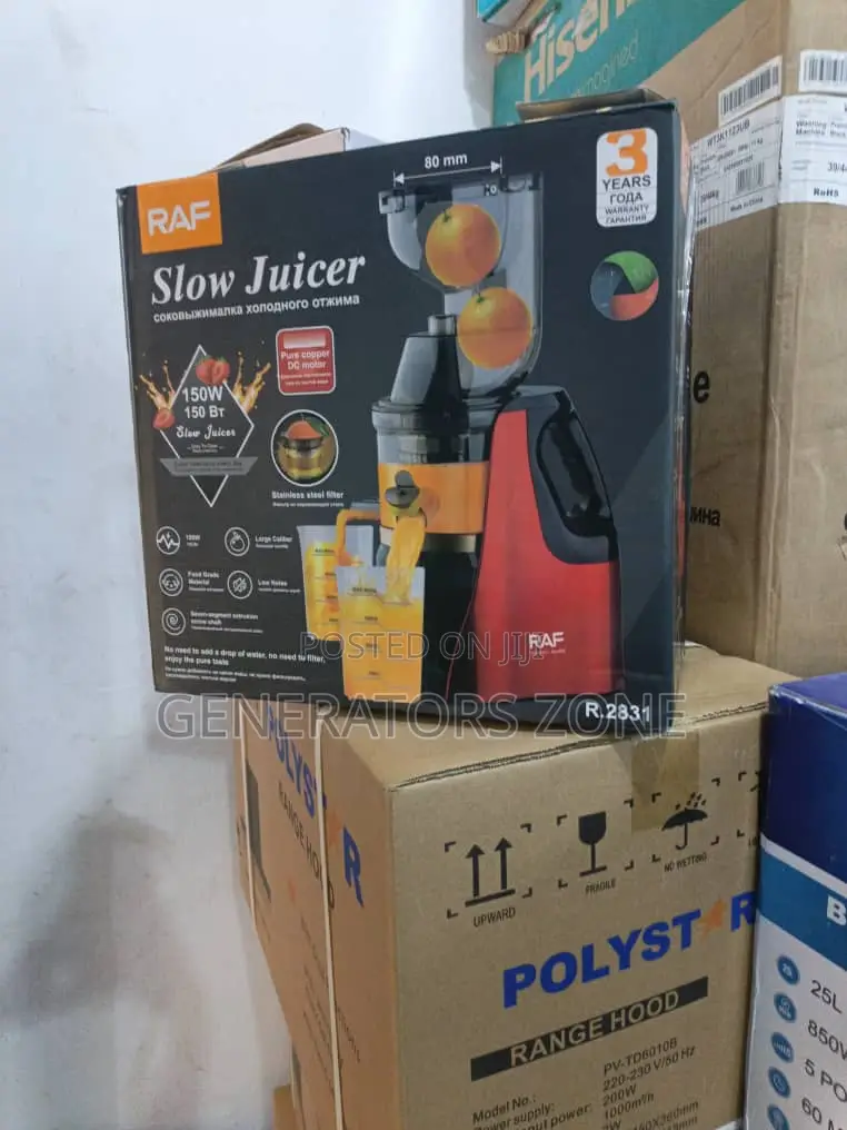 Easy-to-Clean Raf Slow Juicer R.2831 – Hassle-Free Health
