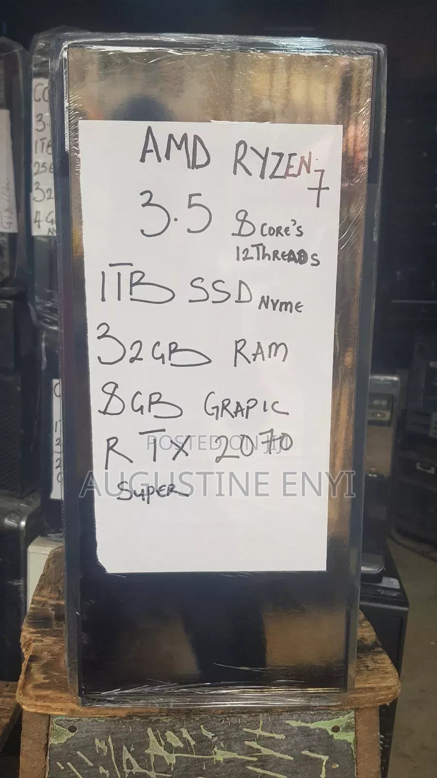 Desktop Computer Asus TUF Gaming FX10CP 32GB AMD Ryzen 7 SSD 1T