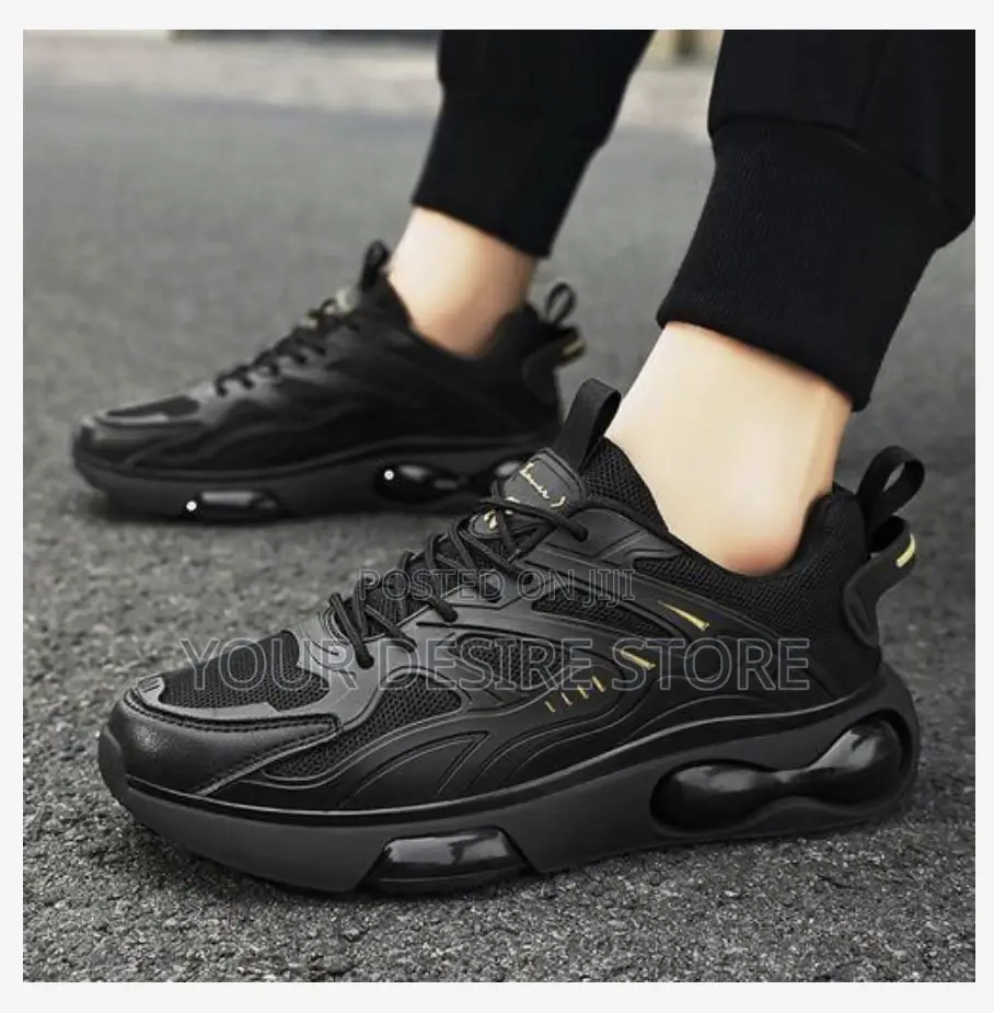 Alagzi 2025 New Men's Fashion Sneakers - Black