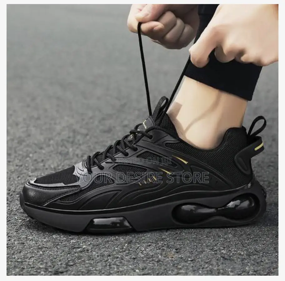 Alagzi 2025 New Men's Fashion Sneakers - Black