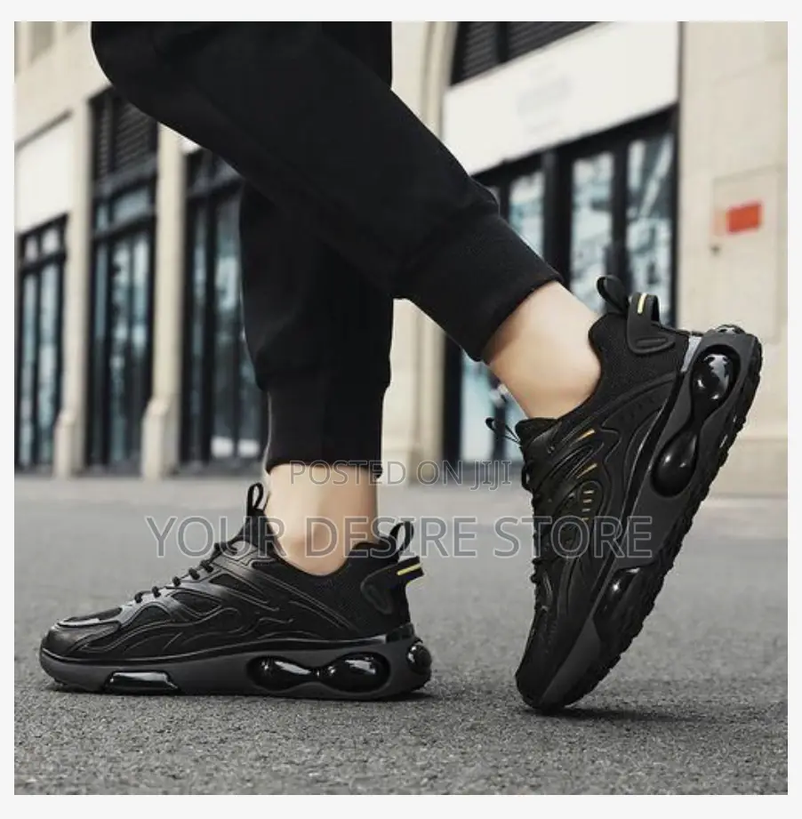 Alagzi 2025 New Men's Fashion Sneakers - Black