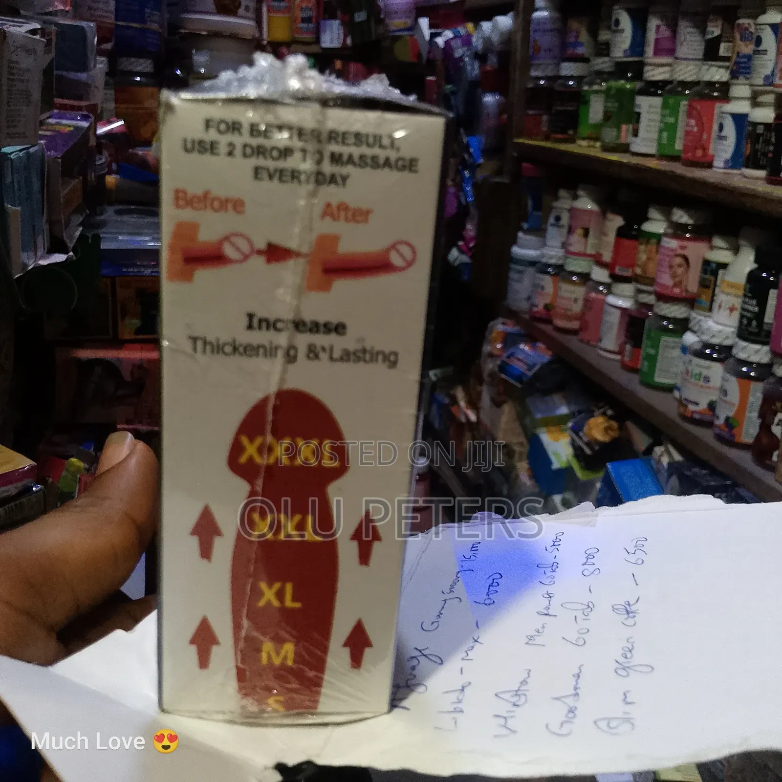 Big XXXL Enlargement Oil