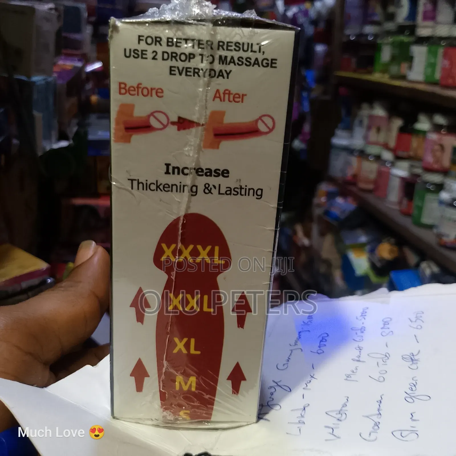 Big XXXL Enlargement Oil