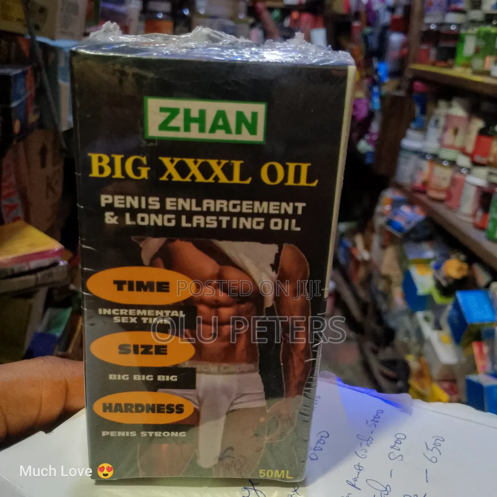 Big XXXL Enlargement Oil