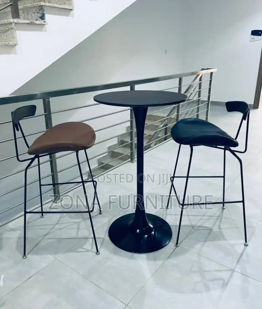 High Bar Stool With Table