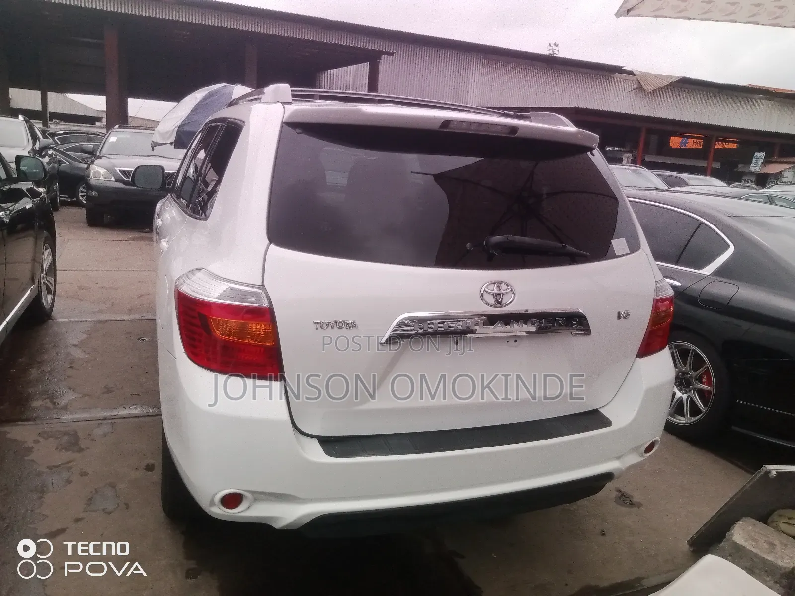 Toyota Highlander Limited 2010 White