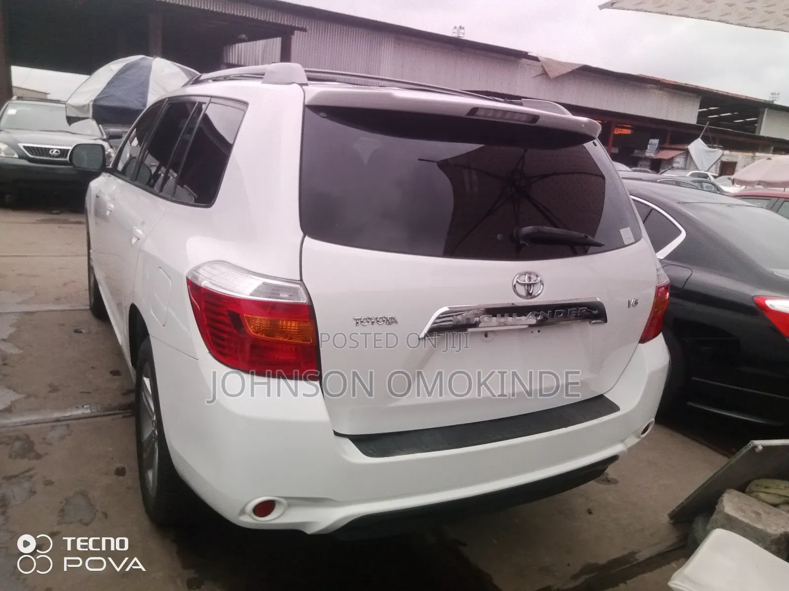 Toyota Highlander Limited 2010 White
