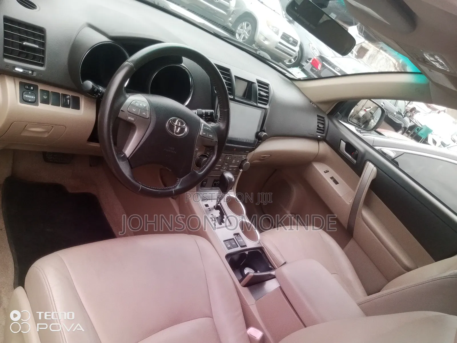 Toyota Highlander Limited 2010 White