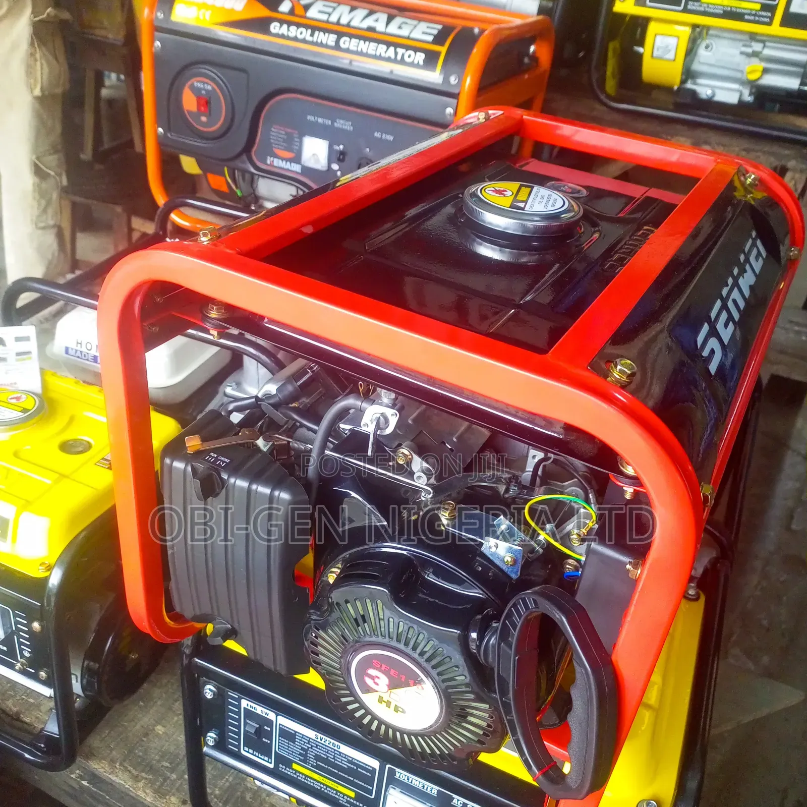 Senwei Spg2200 1.8kva Manual Gasoline Generator Set