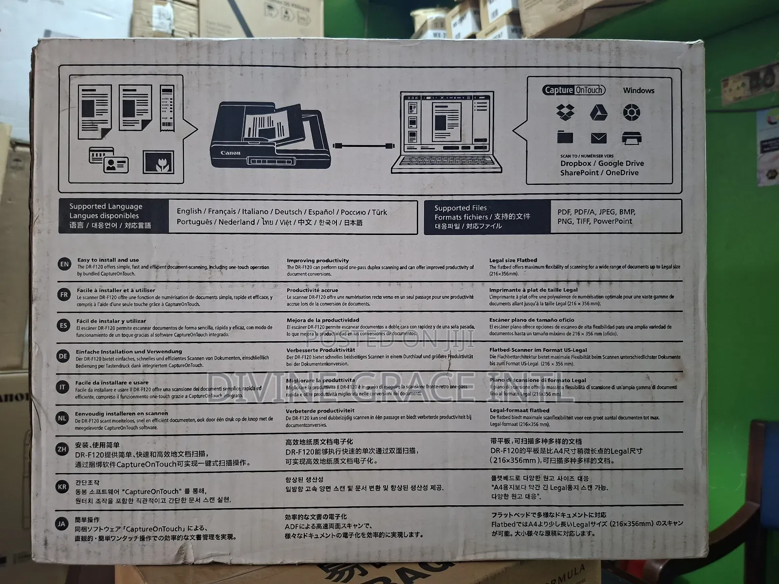 Dr=F120 Canon Image Formula Scanner