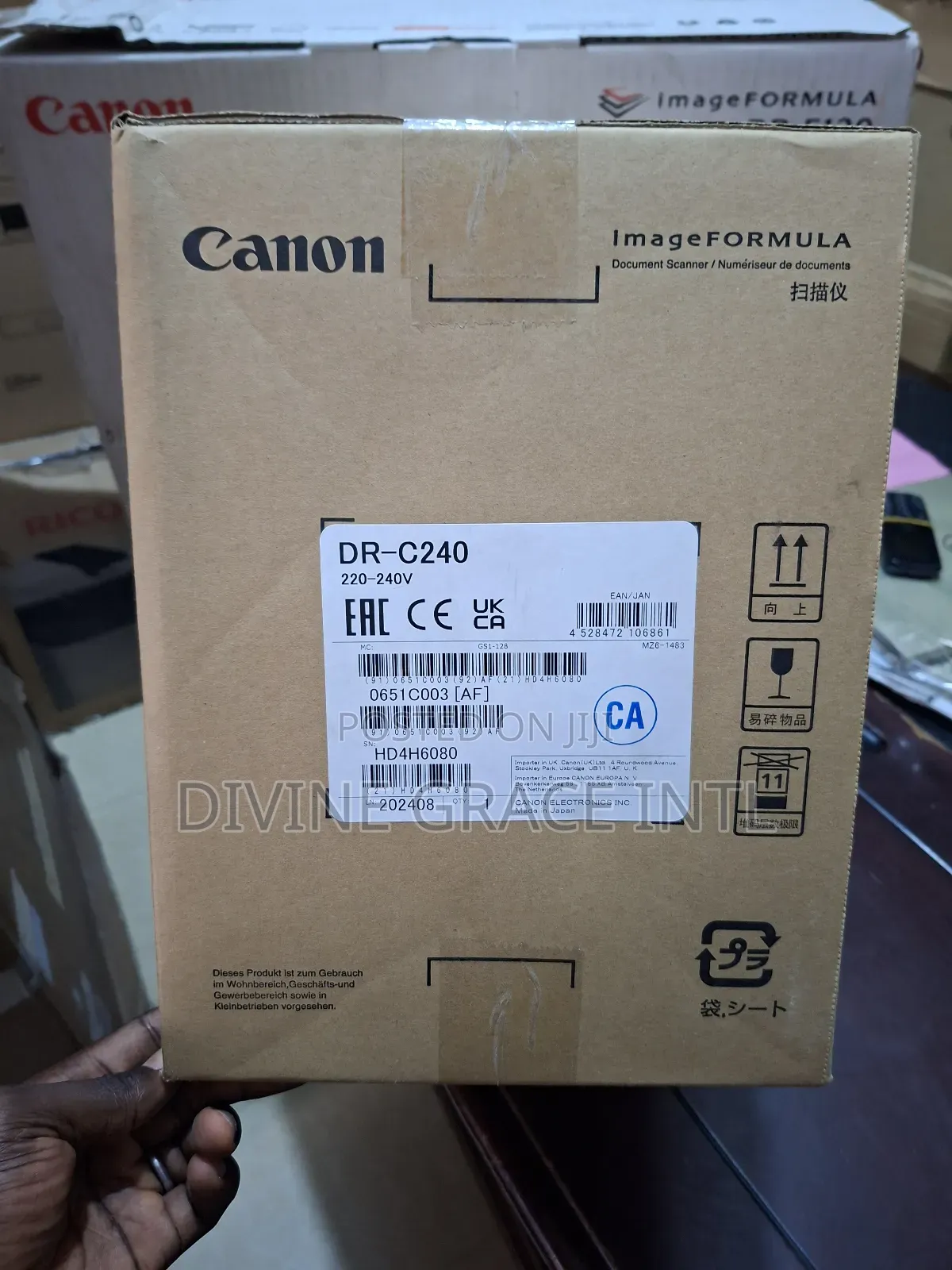 Dr=C240 Canon Imageformula Scanner