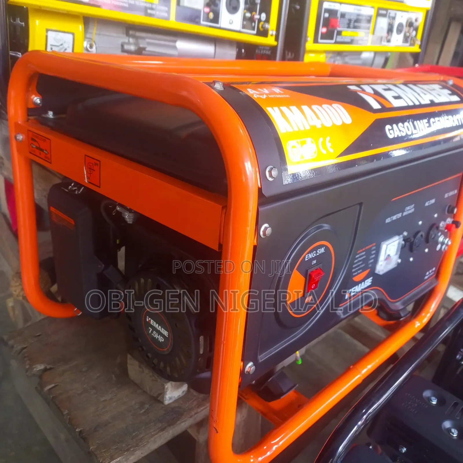 Kemage Km4000 3kva Gasoline Generator Set