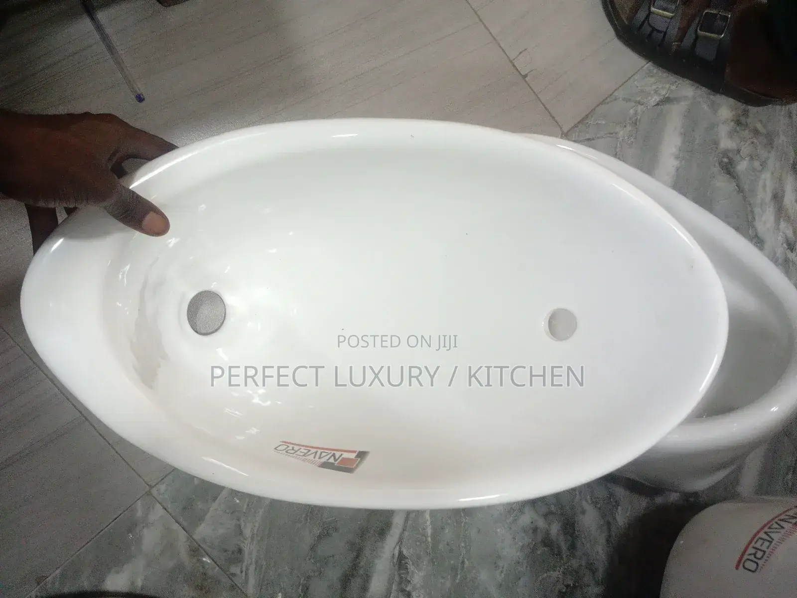 Small White Urinary Bowl