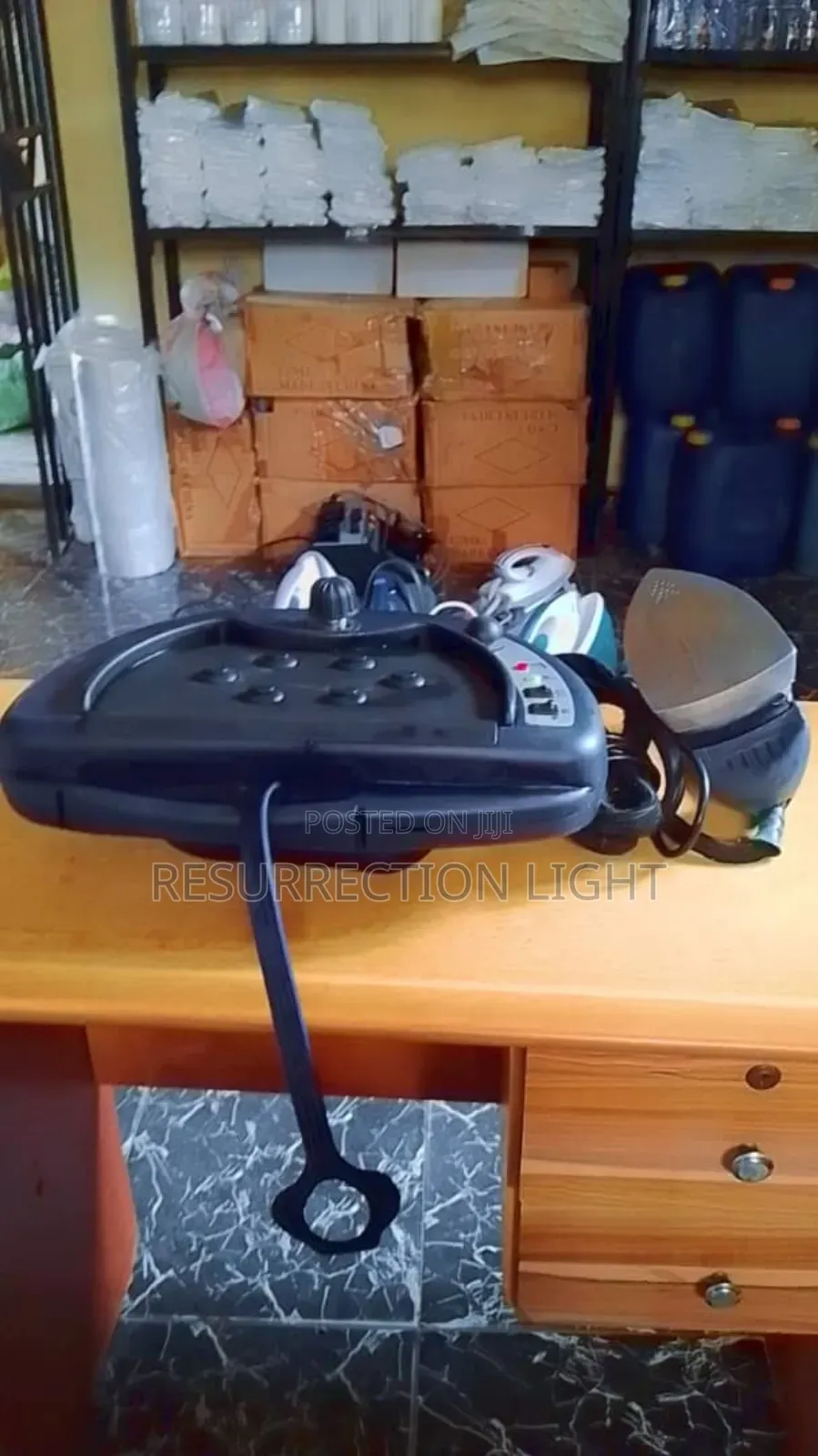 Heavy Duty German Industrial Steam Iron for Professionals