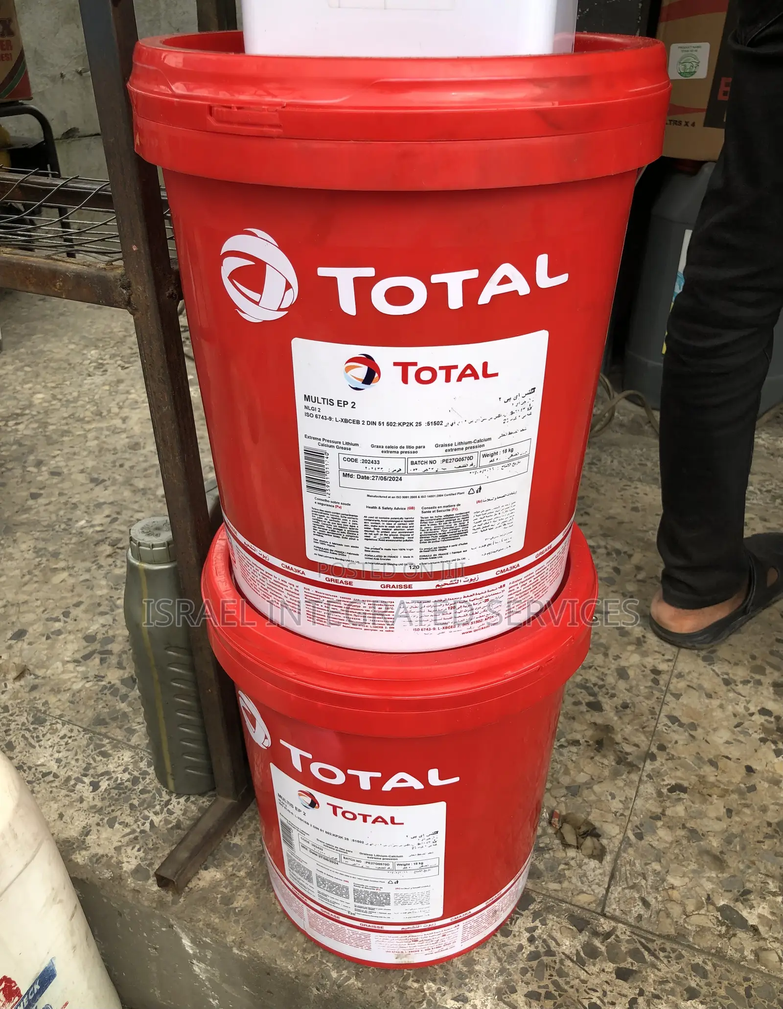 Total Grease 18kg