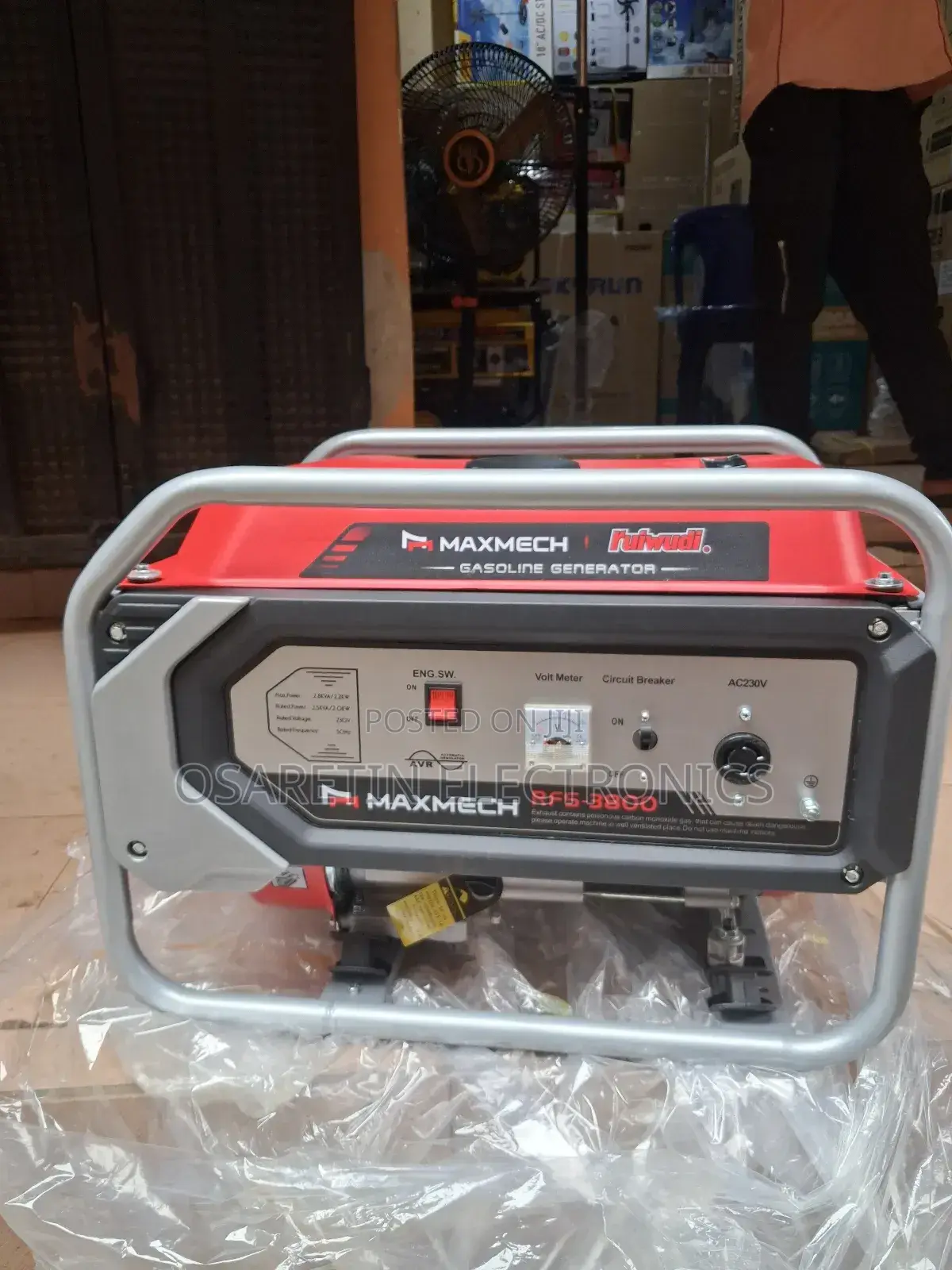 Maxmech Generator 100 Percent Copper Coil 2.8kva