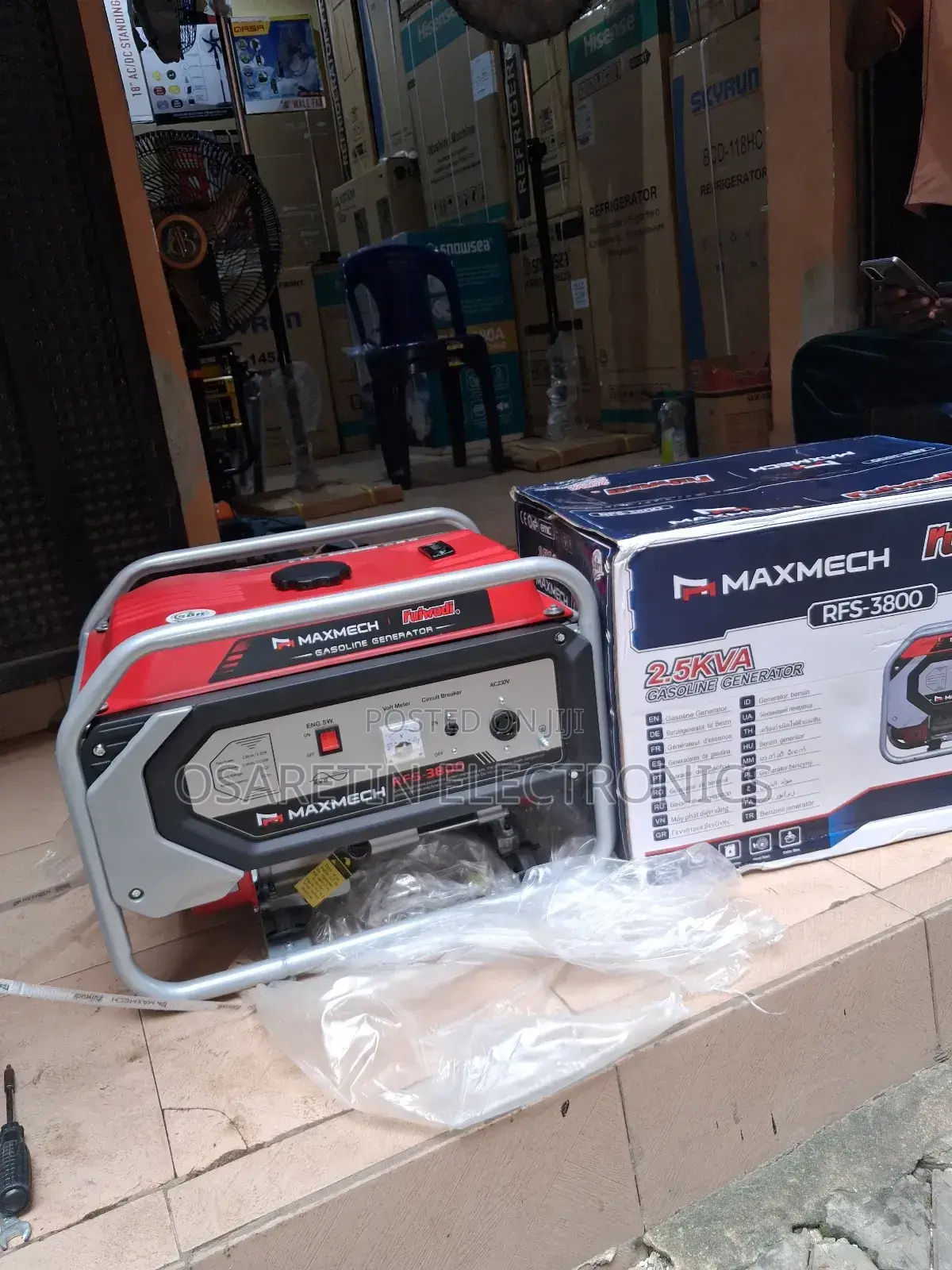 Maxmech Generator 100 Percent Copper Coil 2.8kva