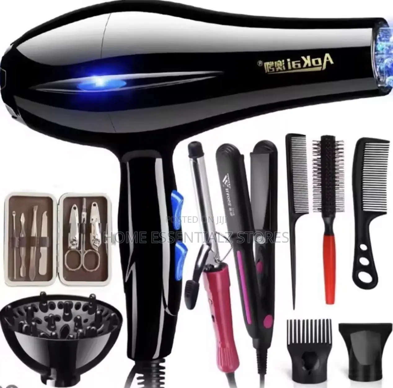 Hair Dryer With Hot Cold Adjustment Nozzle - Meimanda Hair Dryer