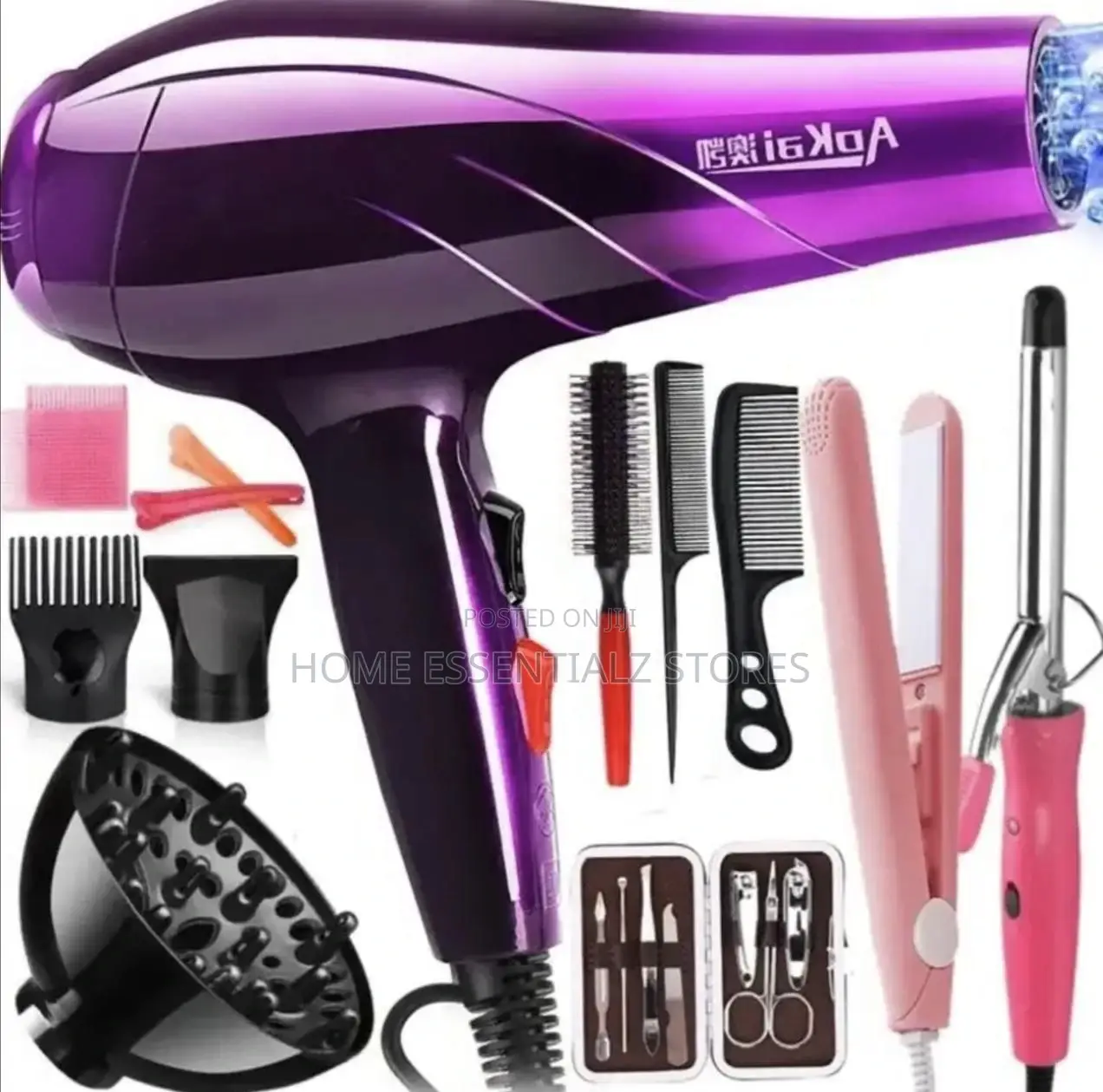 Hair Dryer With Hot Cold Adjustment Nozzle - Meimanda Hair Dryer