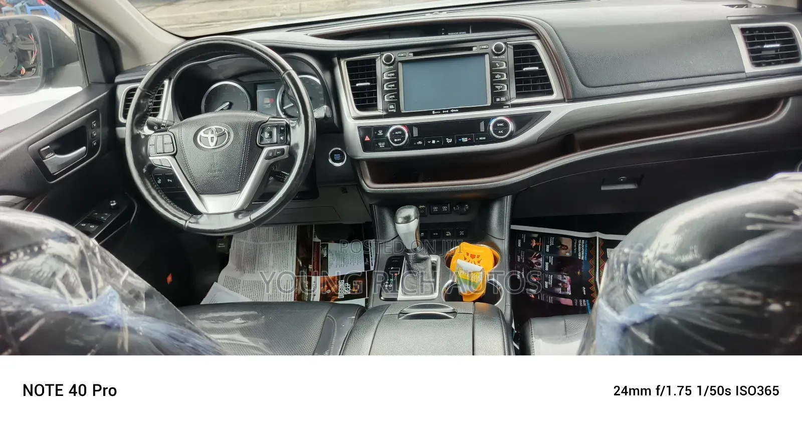 Toyota Highlander Limited Platinum 2019 Gray