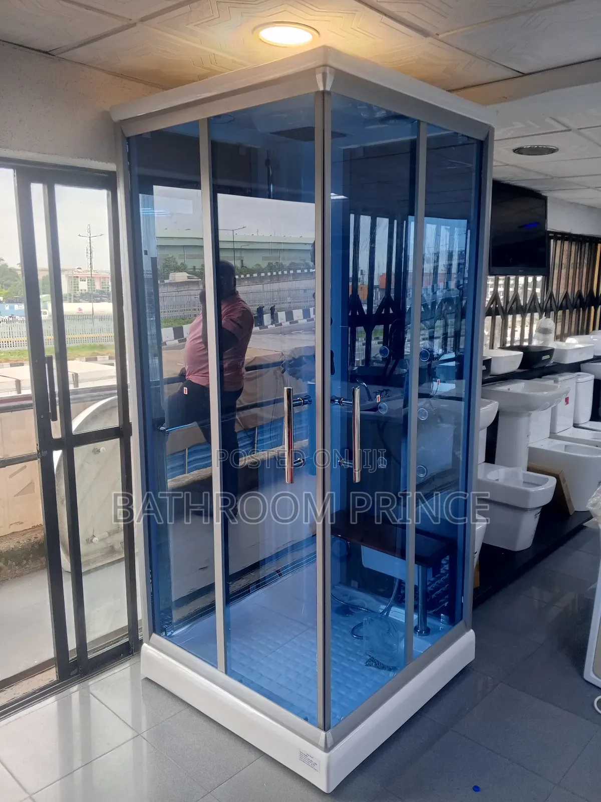 Computerize Steam Shower (100×100)